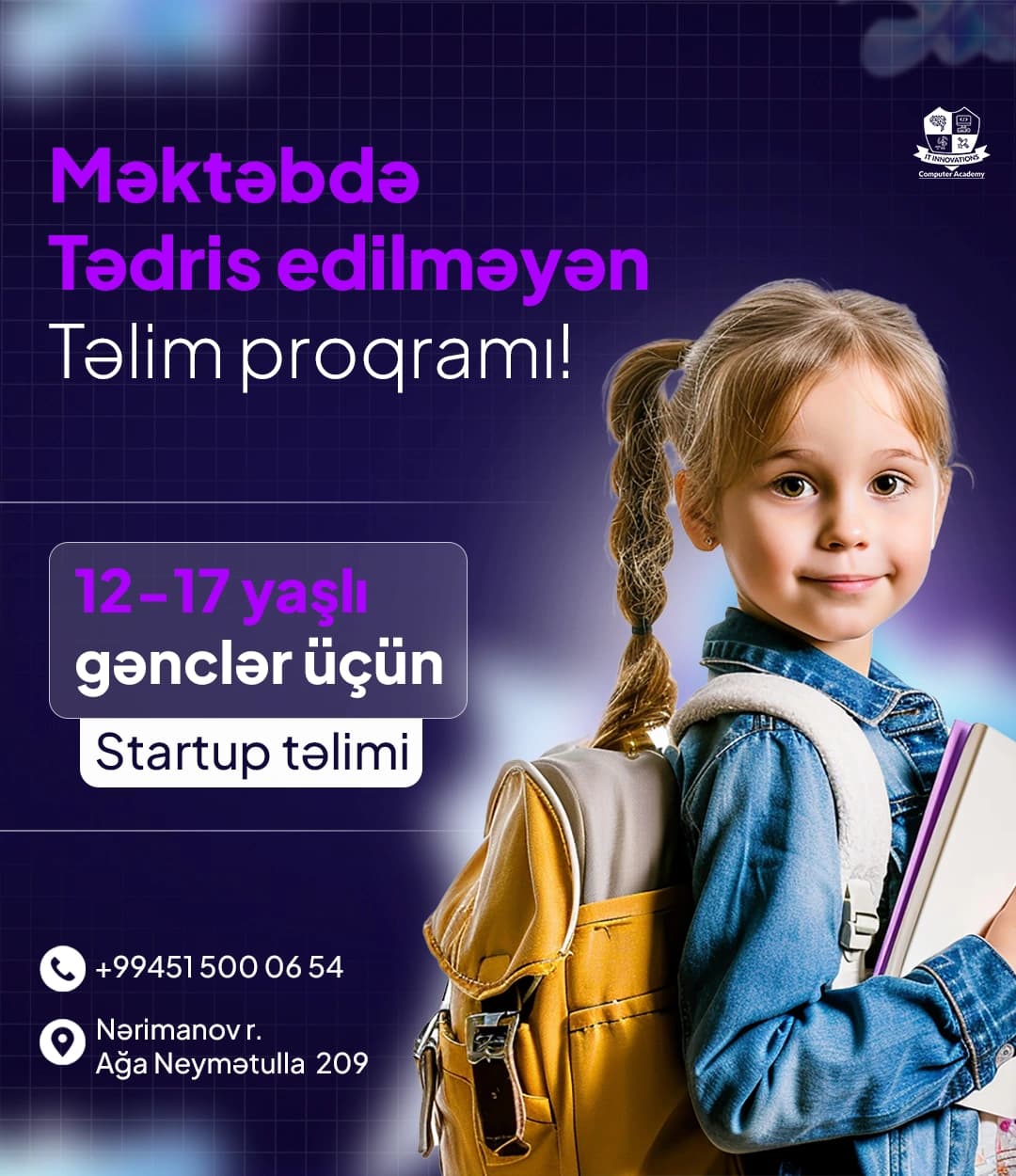 Startup və Sahibkarlıq (Entrepreneurship Fundamentals) tədris mühiti